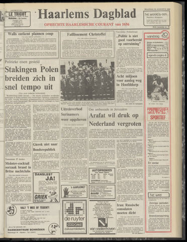 Haarlem's Dagblad 1980-08-18