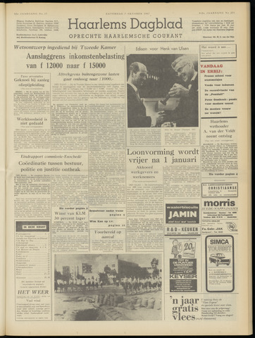 Haarlem's Dagblad 1967-10-07