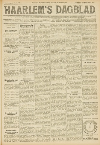 Haarlem's Dagblad 1917-11-24