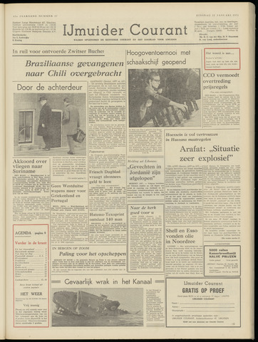 IJmuider Courant 1971-01-12