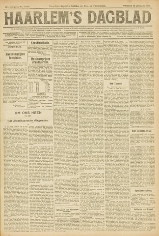 Haarlem's Dagblad 1918-01-18