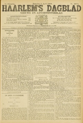 Haarlem's Dagblad 1890-04-05