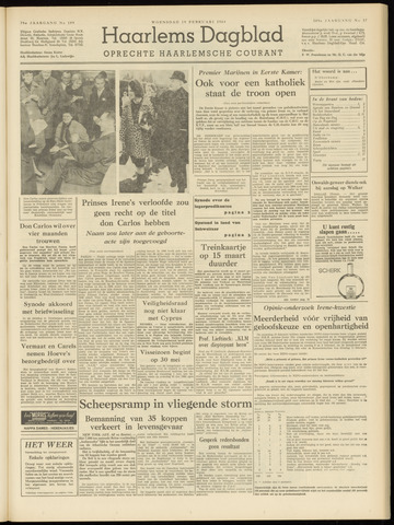 Haarlem's Dagblad 1964-02-19