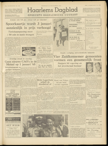 Haarlem's Dagblad 1964-12-22