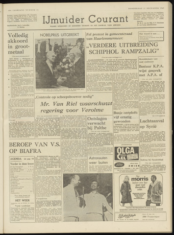 IJmuider Courant 1969-12-11