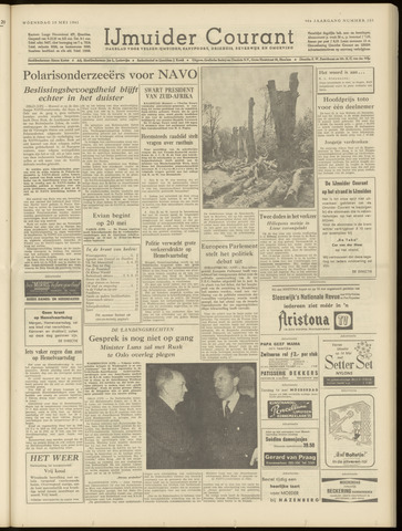 IJmuider Courant 1961-05-10