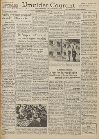 IJmuider Courant 1947-09-15