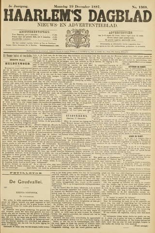 Haarlem's Dagblad 1887-12-19
