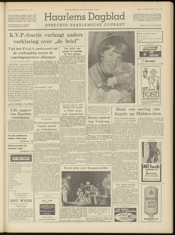 Haarlem's Dagblad 1965-10-28