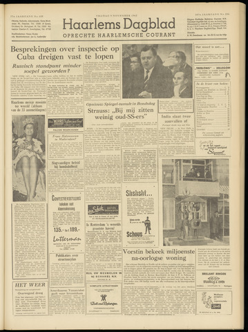 Haarlem's Dagblad 1962-11-09