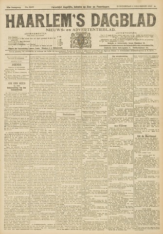 Haarlem's Dagblad 1910-12-01