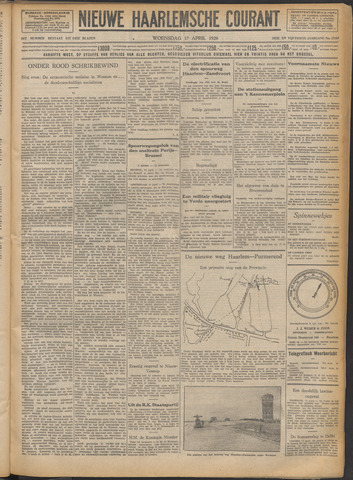Nieuwe Haarlemsche Courant 1929-04-17