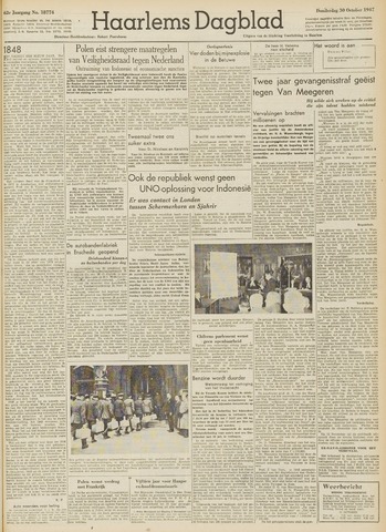 Haarlem's Dagblad 1947-10-30