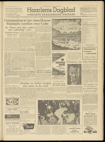 Haarlem's Dagblad 1962-10-25