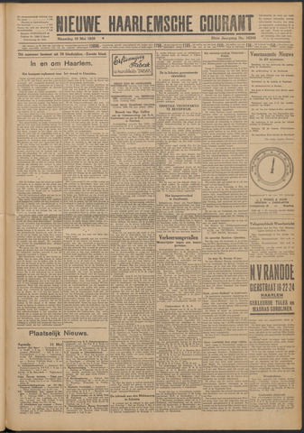 Nieuwe Haarlemsche Courant 1926-05-10