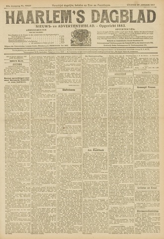 Haarlem's Dagblad 1917-01-26