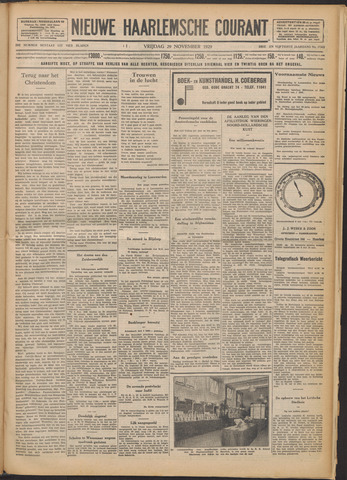 Nieuwe Haarlemsche Courant 1929-11-29