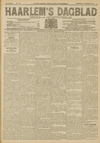 Haarlem's Dagblad 1909-02-17
