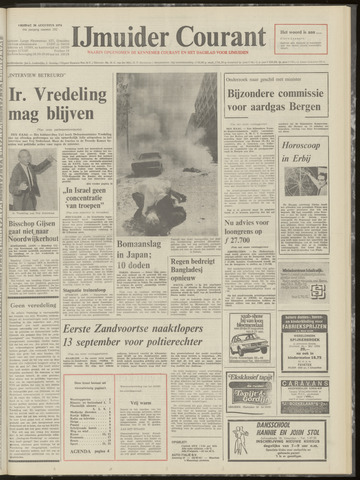 IJmuider Courant 1974-08-30
