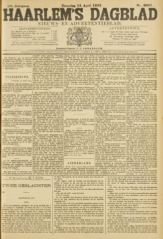 Haarlem's Dagblad 1893-04-15