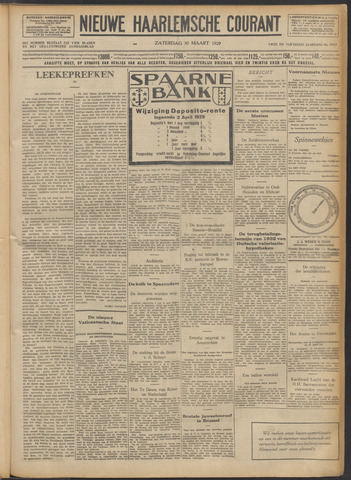 Nieuwe Haarlemsche Courant 1929-03-30