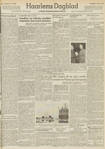 Haarlem's Dagblad 1949-04-09