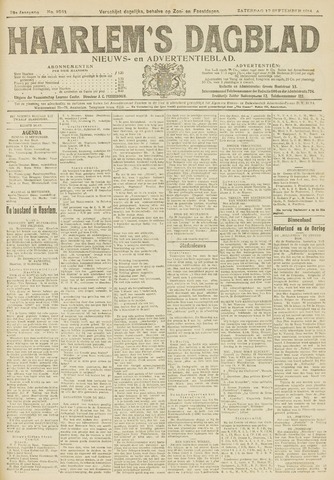 Haarlem's Dagblad 1914-09-12