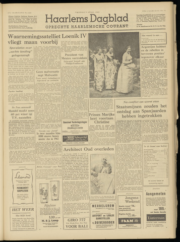 Haarlem's Dagblad 1963-04-05