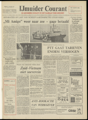 IJmuider Courant 1973-01-02