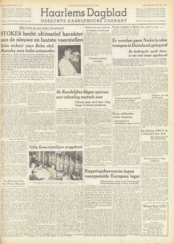 Haarlem's Dagblad 1951-08-22