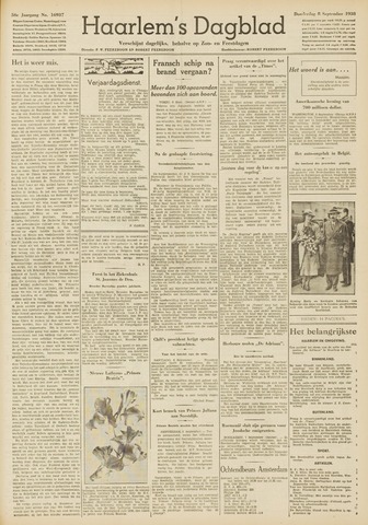 Haarlem's Dagblad 1938-09-08