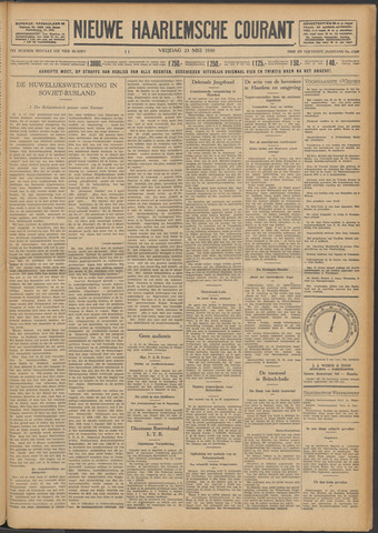 Nieuwe Haarlemsche Courant 1930-05-23