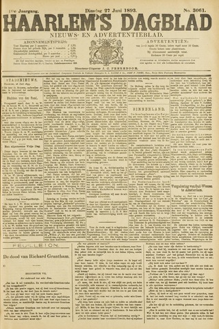 Haarlem's Dagblad 1893-06-27
