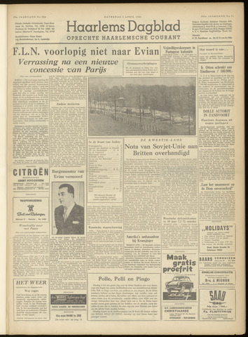 Haarlem's Dagblad 1961-04-01