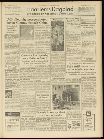 Haarlem's Dagblad 1962-09-10