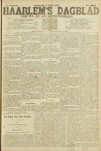 Haarlem's Dagblad 1891-04-09