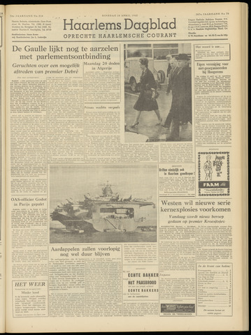 Haarlem's Dagblad 1962-04-10