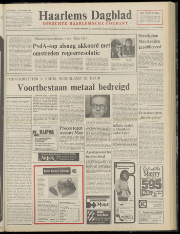 Haarlem's Dagblad 1976-11-04