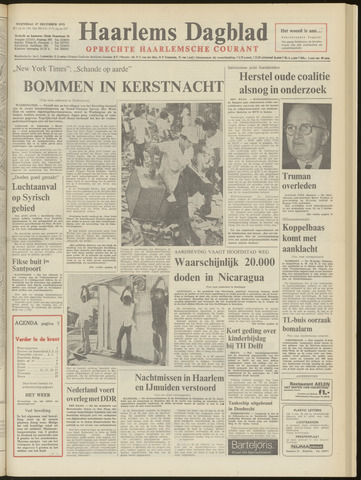 Haarlem's Dagblad 1972-12-27