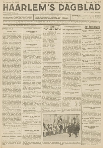 Haarlem's Dagblad 1933-04-01