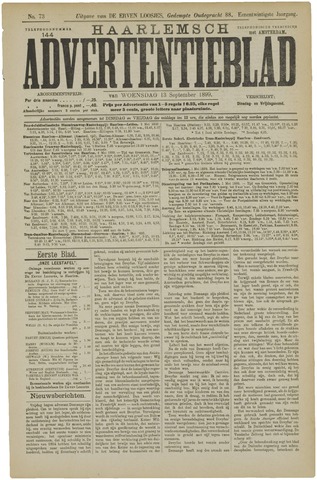 Haarlemsch Advertentieblad 1899-09-13