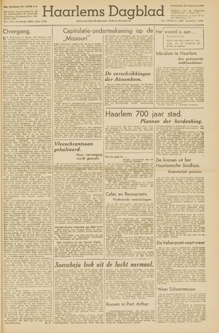 Haarlem's Dagblad 1945-08-23