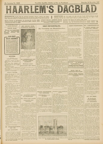 Haarlem's Dagblad 1927-12-24