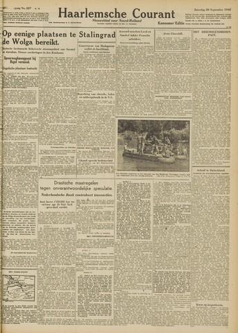 Haarlemsche Courant 1942-09-26