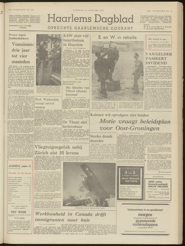 Haarlem's Dagblad 1971-01-19