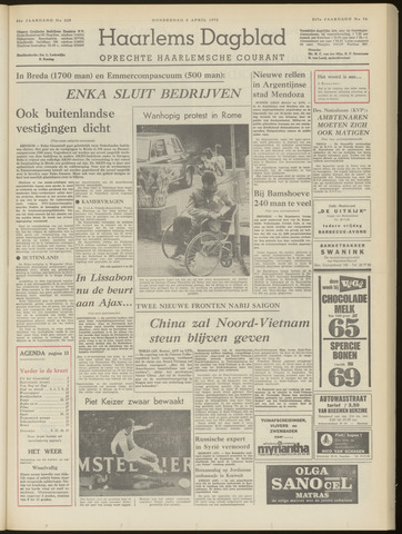 Haarlem's Dagblad 1972-04-06