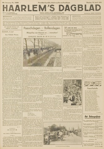 Haarlem's Dagblad 1933-04-18
