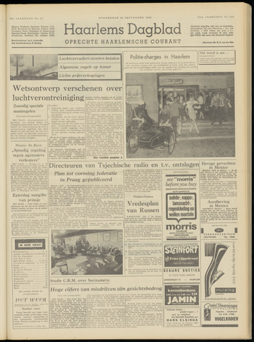 Haarlem's Dagblad 1968-09-26