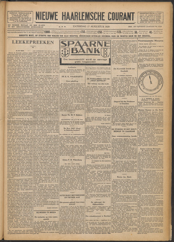 Nieuwe Haarlemsche Courant 1929-08-17