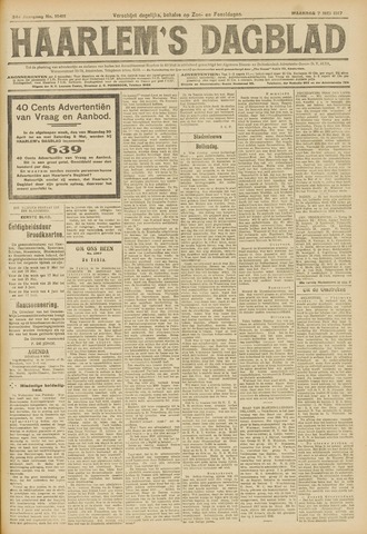 Haarlem's Dagblad 1917-05-07
